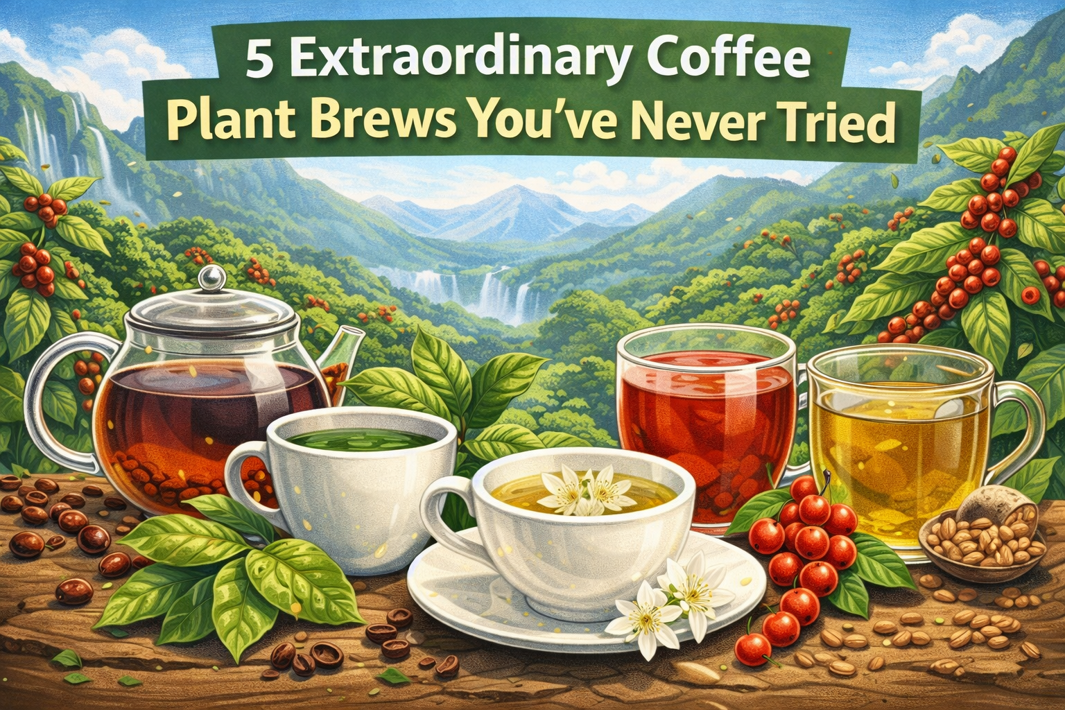 5 Unique Coffee Plant Drinks Beyond the Bean