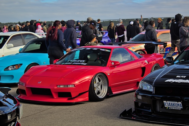 Red Honda NSX