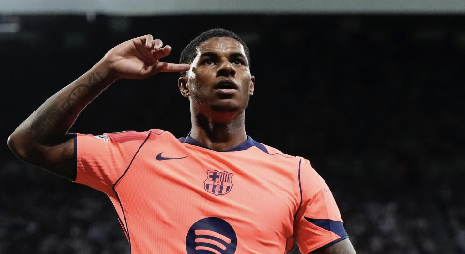 Marcus Rashford matches Messi as Barcelona clinch La Liga title