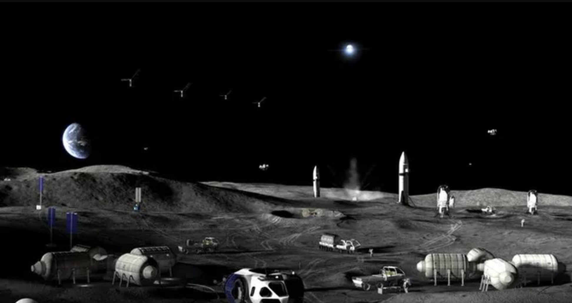 NASA Moon Base: Construction begins in 2026 with Blue Origin