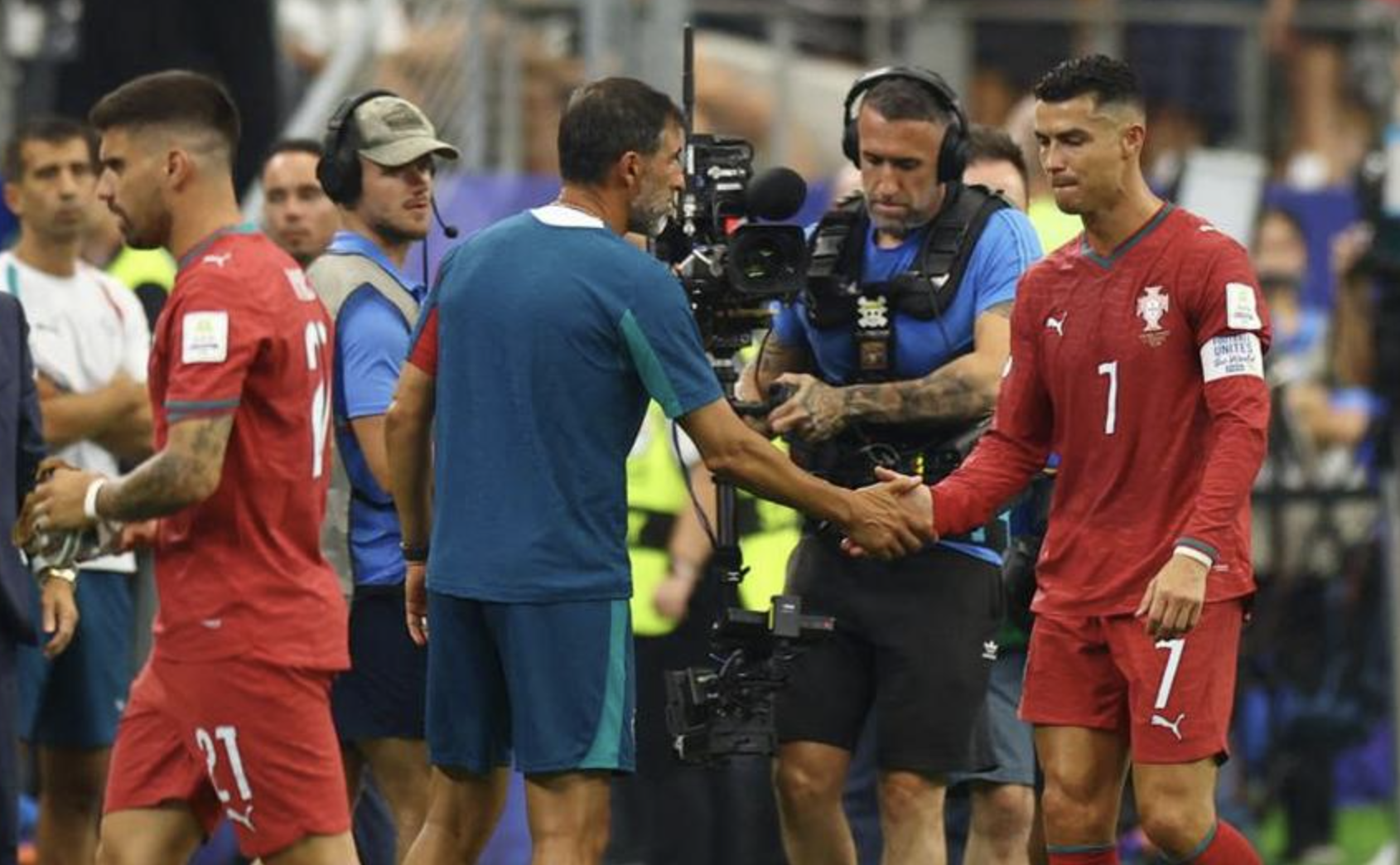 Cristiano Ronaldo weeps as Spain knocks Portugal out of Cup!
